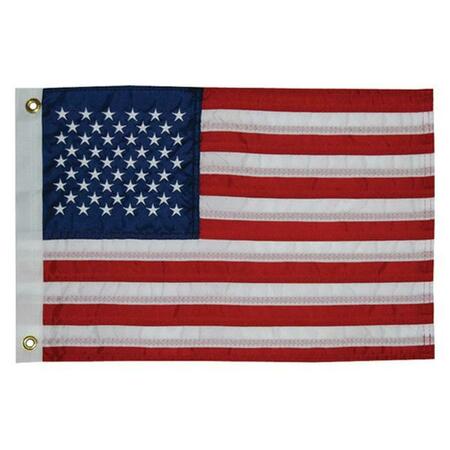 MEDIDA 4x6 ft. Polyester Sewn 50 Star US Flag - Red White and Blue ME3091053